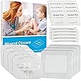 Zip Stitch Emergency Wound Closure Strips 4Pcs Laceration Closure Kit Closures Repair Wounds Without Stitches Butterfly Bandaids Bandages for Wounds
