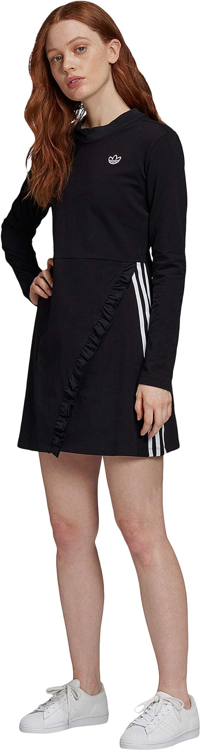 adidas Originals Women's Long Sleeve Dress Amazon.co.uk Clothing