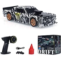 Amazon.com: wheelfun 1/43 Scale Drift 4WD Racing Car RC Full