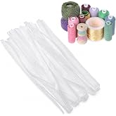 100PCS Thread Net Spool Saver for Holding Thread Spools 9.8" (25cm) | ThreadSpool Huggers for Different Sizes of Embroidery ThreadSpools /Cones Sewing Quilting