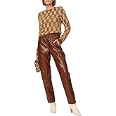 Nanushka Womens Feline Check Sweater