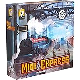 Mini Express by Moaideas Game Design | an Engaging Train Game with Only Two Actions | Strategy Board Game for Family Nights | 1-5 Players