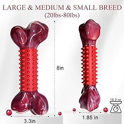 Apasiri Tough Dog Toys for Aggressive Chewers Large
