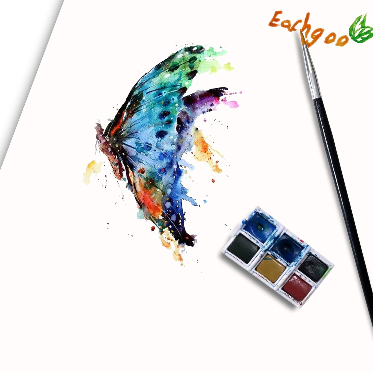 Sketching 30 Sheets A4 AcidFree Paper 300gsm for Watercolor Painting,Drawing Eachgoo Watercolor