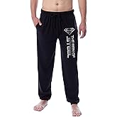 DC Comics Mens' Superman The Man Of Steel Sleep Jogger Pajama Pants