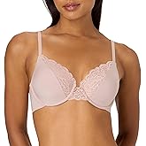 Maidenform Women's Padded Underwire Bra, Full Coverage T-Shirt Bras for Women, Convertible, Seamless (Plus