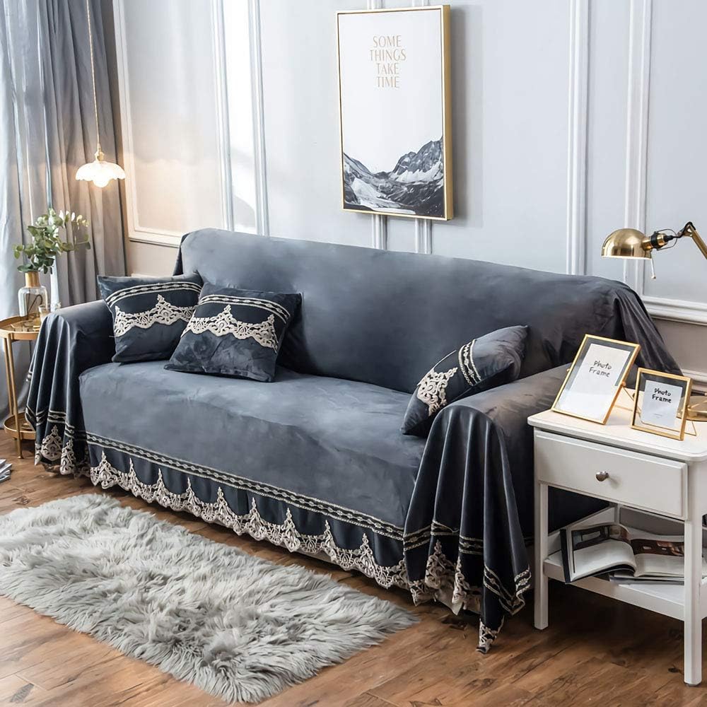 Best velvet plush sofa cover