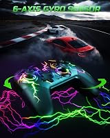 VOYEE Switch Controller RGB Wireless Pro with 1000mAh Battery, Turbo view 7