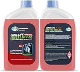 JOVS Antifreeze Coolant 1L Ready to Use Long Life Red Engine Coolant view 2