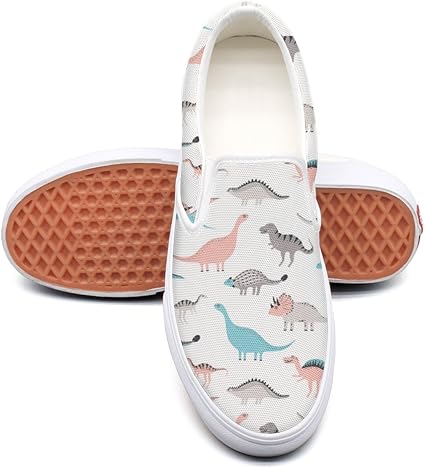 dinosaur slip on shoes