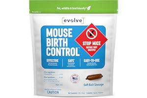 SenesTech Evolve Cottonseed Oil-Based Soft Bait Contraceptive, Long-Term Solution, Highly Palatable, Formulated to Lessen The