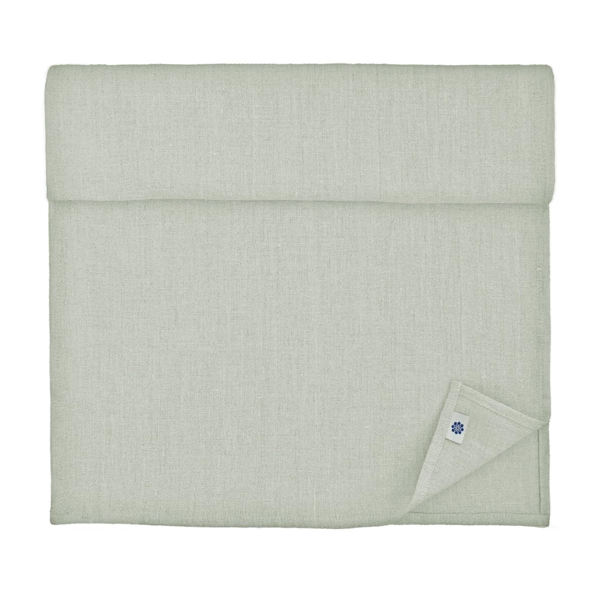 Linen & Cotton Table Runner Cloth Hygge in 100% Linen, Light Grey (40 x 200 cm) Washable Rectangle Runner for Home Decoration Kitchen Dining Party Festival Brunch Christmas