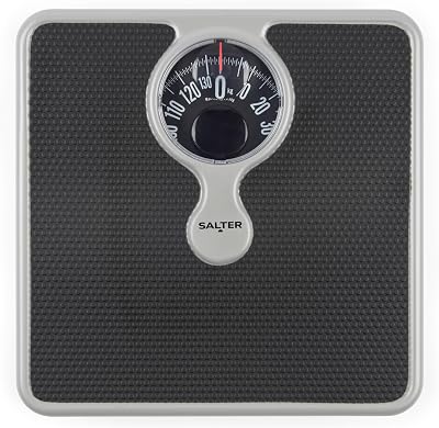 Salter Mechanical Bathroom Scales Analogue with Large Magnifying Dial 133kg