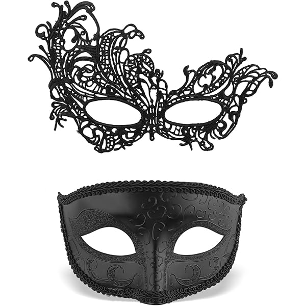 Amazon.com: Silver Venetian Masquerade Mask - Mardi Gras Masks