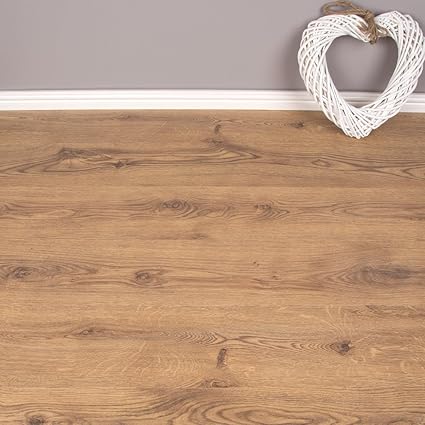 Brooklyn 6mm Click Laminate Flooring Packs Oak Wood Effect No