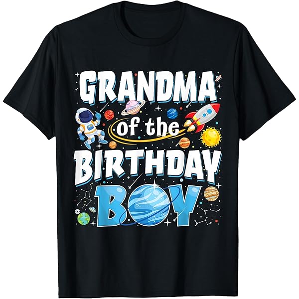 Amazon.com: Cousin Of The Birthday Boy Astronaut Family Space