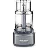Cuisinart FP-11GMFR Food Processor, Gunmetal (Renewed)