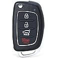 Keymall Keyless Entry Remote Key Fob Replacement for Hyundai Sonata 2014 2015 2016 2017 433MHz 4 Buttons (FCC ID:TQ8-RKE-4F16 PN: 95430-C1010)