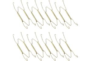 KUMGROT 8pcs Plate Hangers Decorative Wire Plate Hangers Holders Wall Plate Hangers Wall Hooks for Decorative Plates Arts 6 Inch