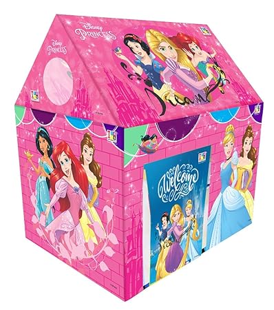 Buy Khodal Inc Disney Princess Play Tent House For Kids In Handle Box Multicolour Age 3 To 8 Years Online At Low Prices In India Amazon In
