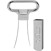 DeVine- Ah So Wine Opener for Vintage Bottles - Two-Prong Cork Puller &amp; Corker With Sleek Case - Great Gift Idea