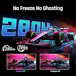 KTC 27'' 280Hz 240Hz Gaming Monitor 1ms GTG 350nits