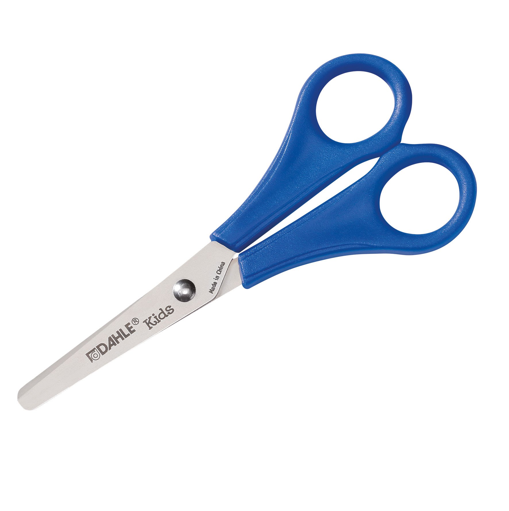 Dahle Office Technology Scissors Kids Round Blue 5 Inch (13 cm)