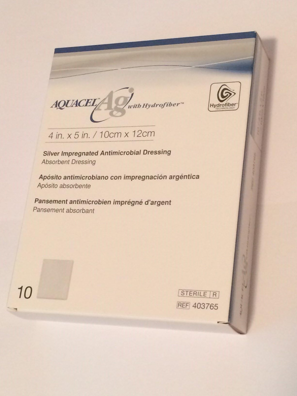 Bristol Myers Squibb 403765 AQUACEL SILVER 10/BX 4X40.7