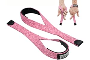 WARM BODY COLD MIND V2 Lifting Wrist Straps for Weightlifting - Hand Straps for Powerlifting, Crossfit, Weight Lifting, Bodyb