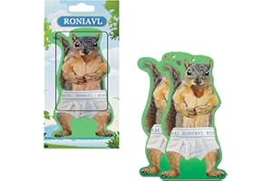 RONIAVL Squirrel in Underpants Deluxe Air Freshener (2Pcs)