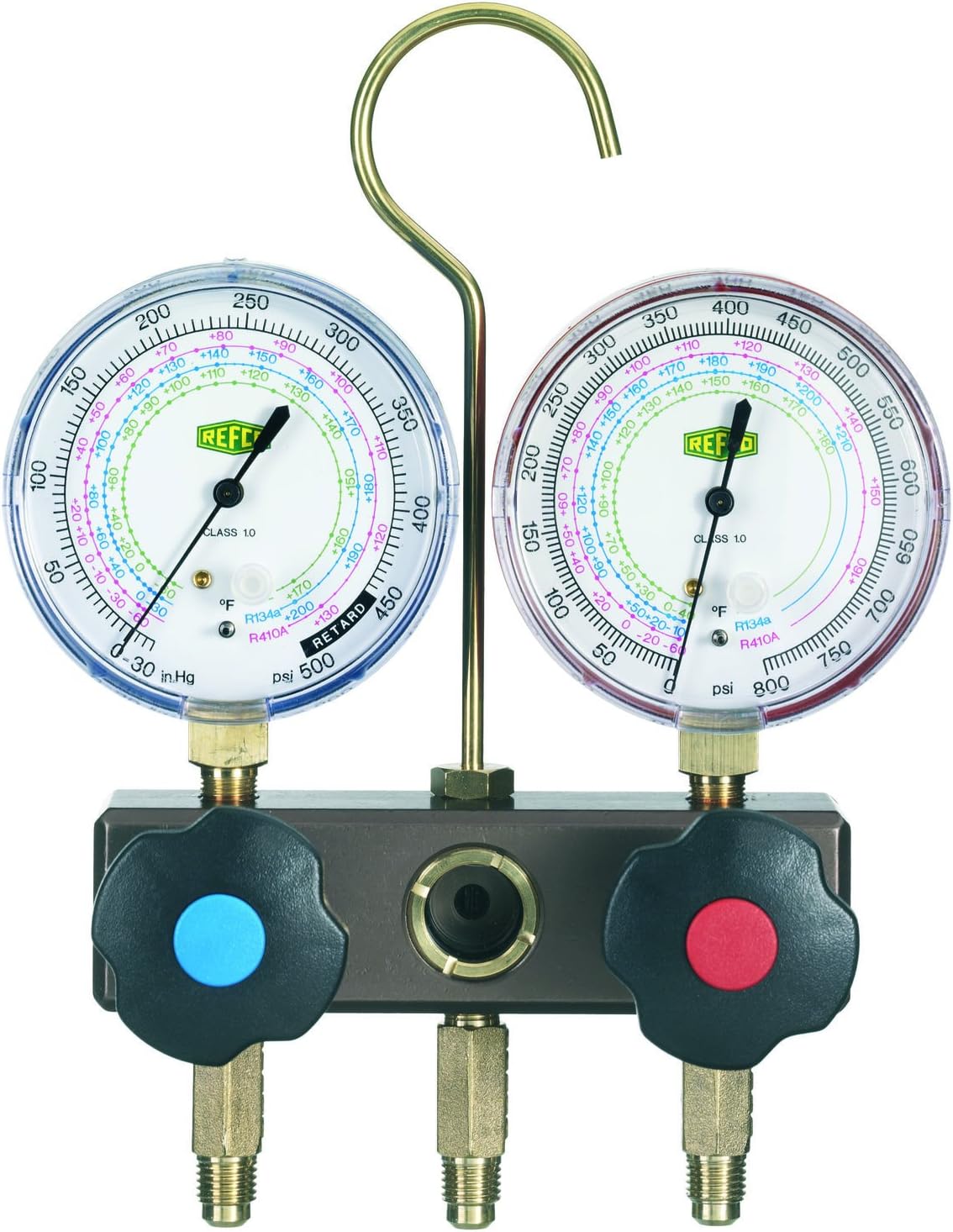 Manifold for R410A, R22 and R134A
