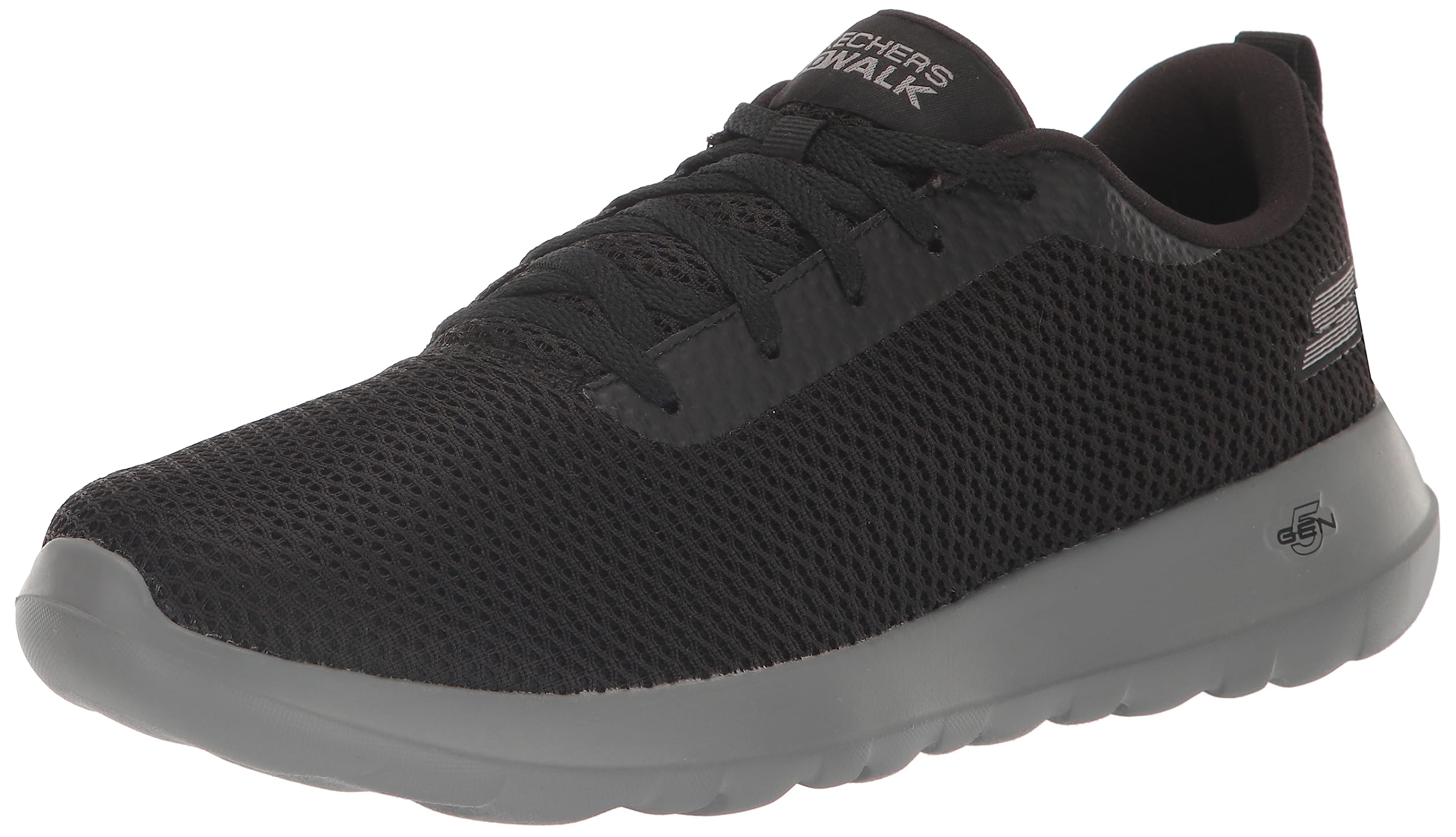 Skechers Men’s Go Walk Max – Effort Sneaker, Black/Grey, 8.5