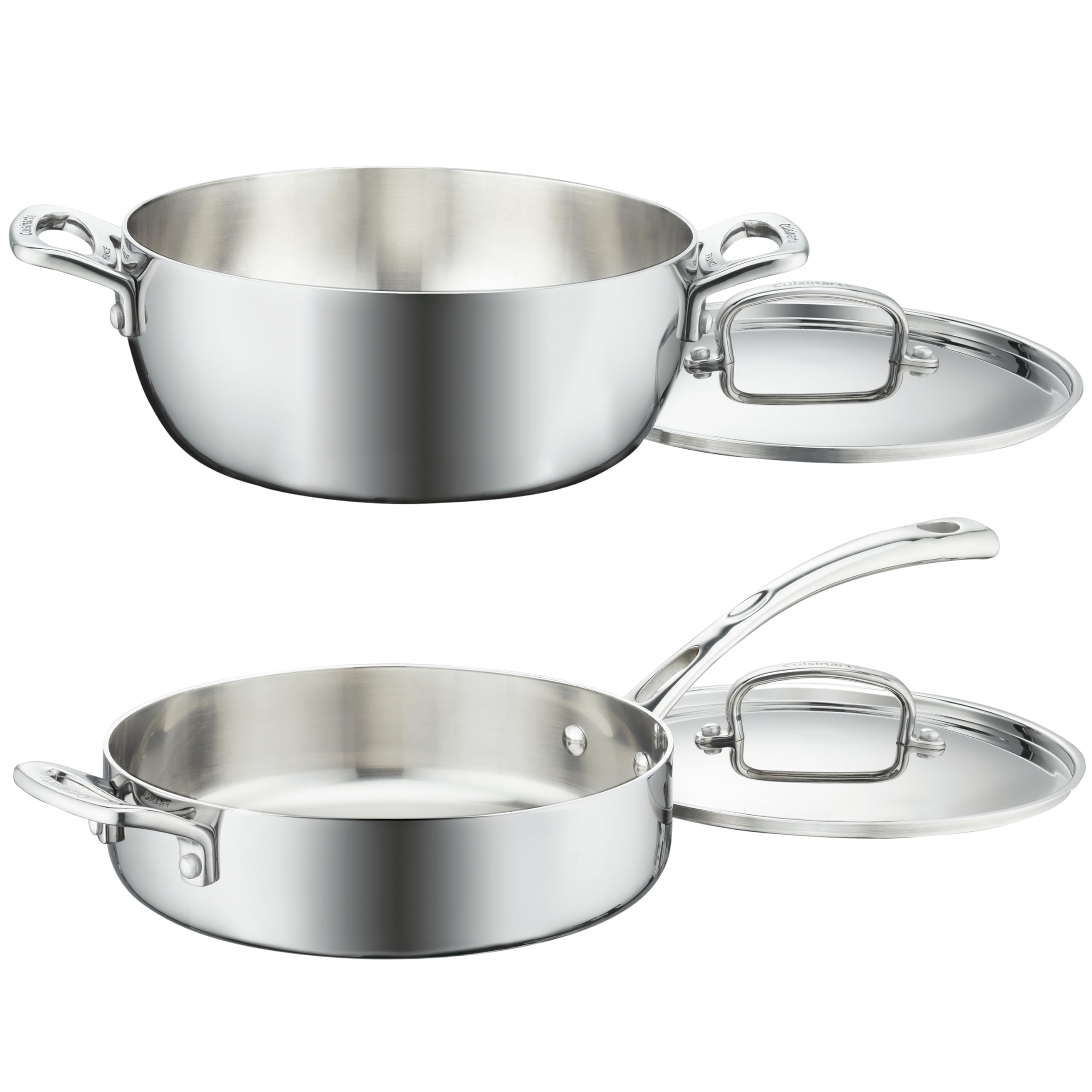 Mua French Classic Tri-Ply Stainless 10-Piece Cookware Set, Silver trên ...