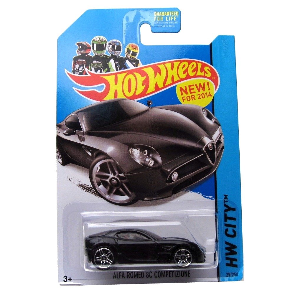 Alfa Romeo 8C Competizione '14 Hot Wheels 29/250 (Black) Vehicle