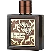 Lattafa Qaed Al Fursan Untamed - Sweet, Warm & Spicy, Amber, Aromatic - Eau De Parfum Long-Lasting Fragrance for Unisex, 3.04 Ounce / 90ml