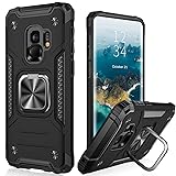 IKAZZ for Galaxy S9 Case,Dual Layer Soft Flexible