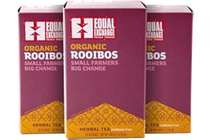 Equal Exchange Organic Rooibos Tea, 20-Count (Pack of 3)