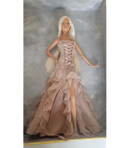 Amazon.com: Barbie - Carolina Herrera - Designer Bride - Gold