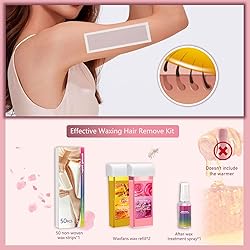 Roll On Wax Kit, Hawcay Depilatory Wax For