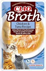 INABA Ciao Broth Chicken & Tuna Wet Cat Food 40g 1 Pack