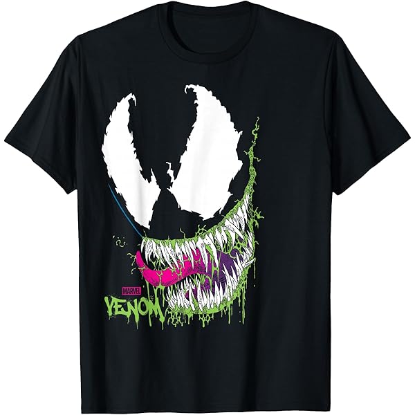 Amazon.com: Marvel Venom Colorful Dripping Comic Panel T