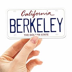 California License Plate Stickers for