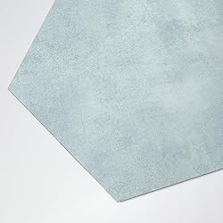 Alwayspon 12Pcs Hexagon LVT Flooring Peel and Stick