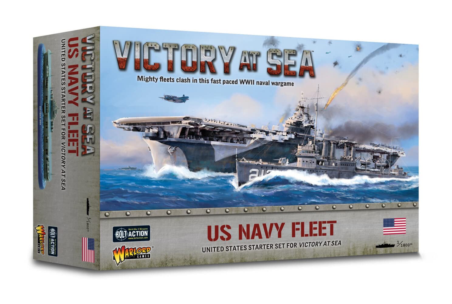 Warlord Games - Victory At Sea: US Navy Fleet (742412002)