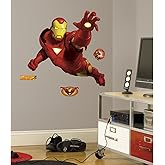 RoomMates RMK1486GM Iron Man Peel & Stick Giant Wall Decal