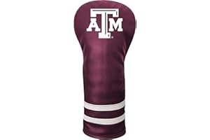 Team Golf NCAA Vintage Fairway Headcover (Printed), Fits All Fairway, Hybrid and Utility Clubs