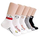 EVEISOCKS The Peanuts Cartoon Movie Series Women's