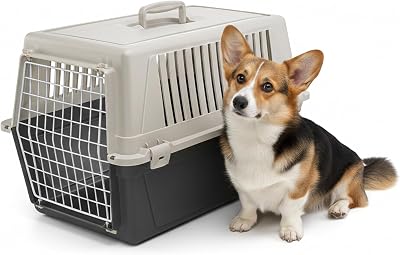 Ferplast Dog Carrier Medium Up to 15 kg 60x40x38 cm Black