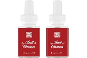 Pura and Aromatique - Fragrance for Smart Home Air Diffusers - Room Freshener - Aromatherapy Scents for Bedrooms & Living Rooms - Odor Eliminator - 2 Pack - The Smell of Christmas