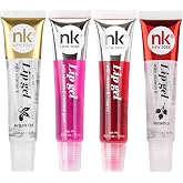 NICKA K NEW YORK, Hydrating Lip Gel, Non-Sticky Gloss, 4-Pack